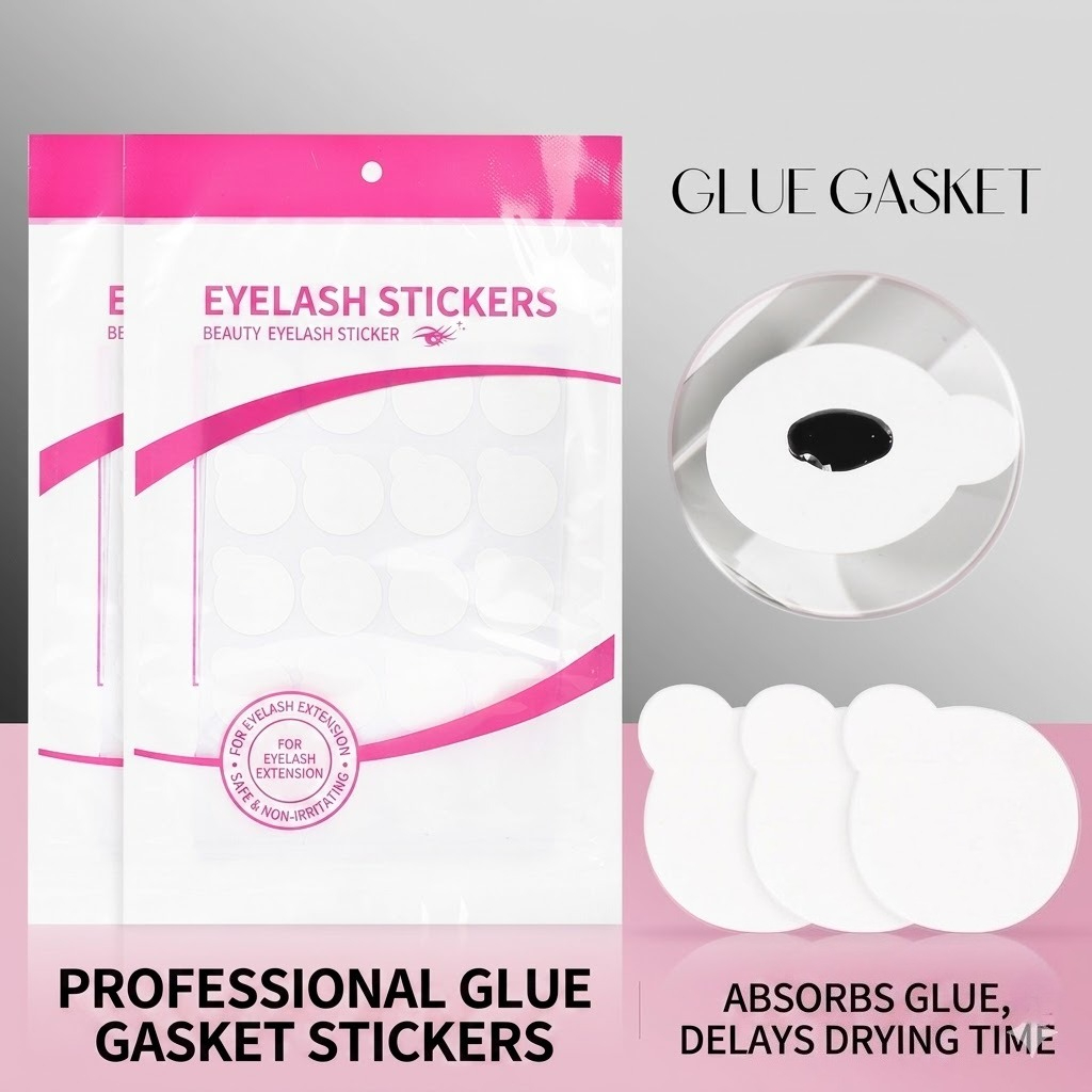 100 ステッカー/5 シートまつげ接着剤ステッカーパッド防 - Eyelash Extension Menu のレビューと価格