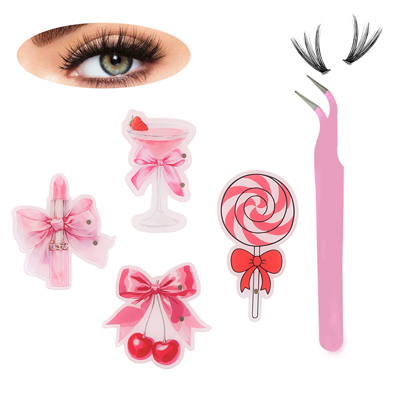ピンクアクリルまつげエクステンションディスプレイボードローズ - Eyelash Extension Menu のレビューと価格