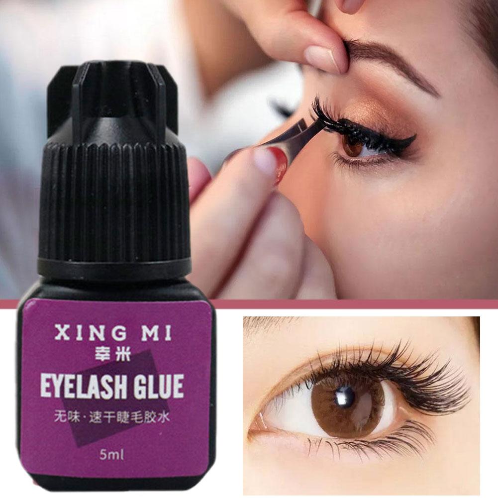 5ml速乾性強力つけまつげエクステ用接着剤、持続期間50日、 - Eyelash Extension Eye Irritation のレビューと価格
