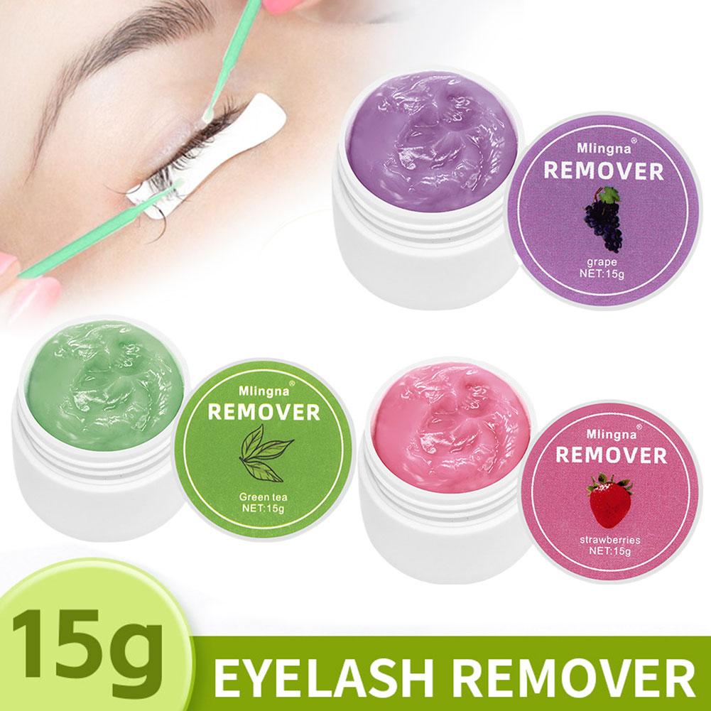 まつげ接着剤リムーバークリーム透明プロフェッショナルクイック - Eyelash Extension Adhesive のレビューと価格