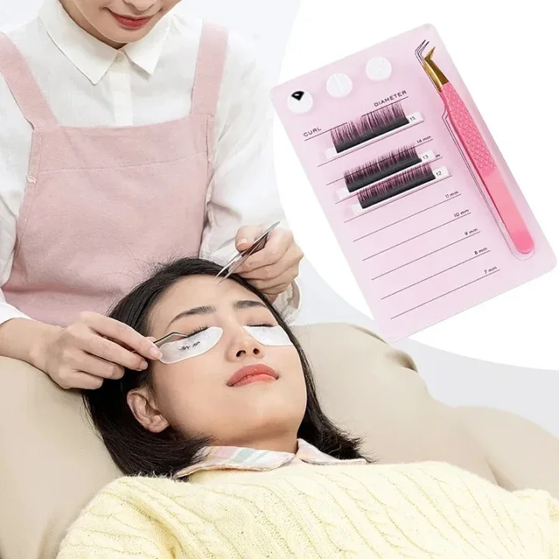 アクリルまつげホルダー磁気吸引スケールプレートつけまつげトレ - Eyelash Extension Menu のレビューと価格