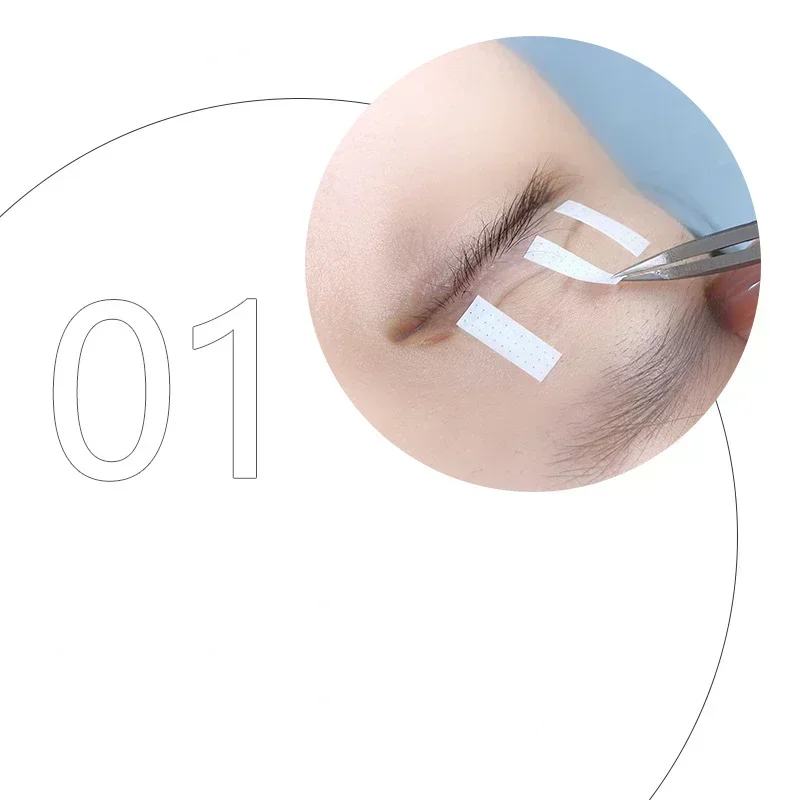 4MMまつげリフトテープ通気性医療用紙テープまつげエクステン - Eyelash Extension Adhesive のレビューと価格