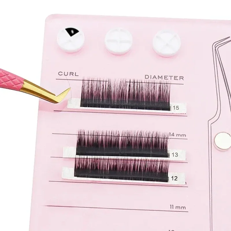 まつげエクステンションスケールホルダー磁気アクリルラッシュボ - Eyelash Extension Menu のレビューと価格