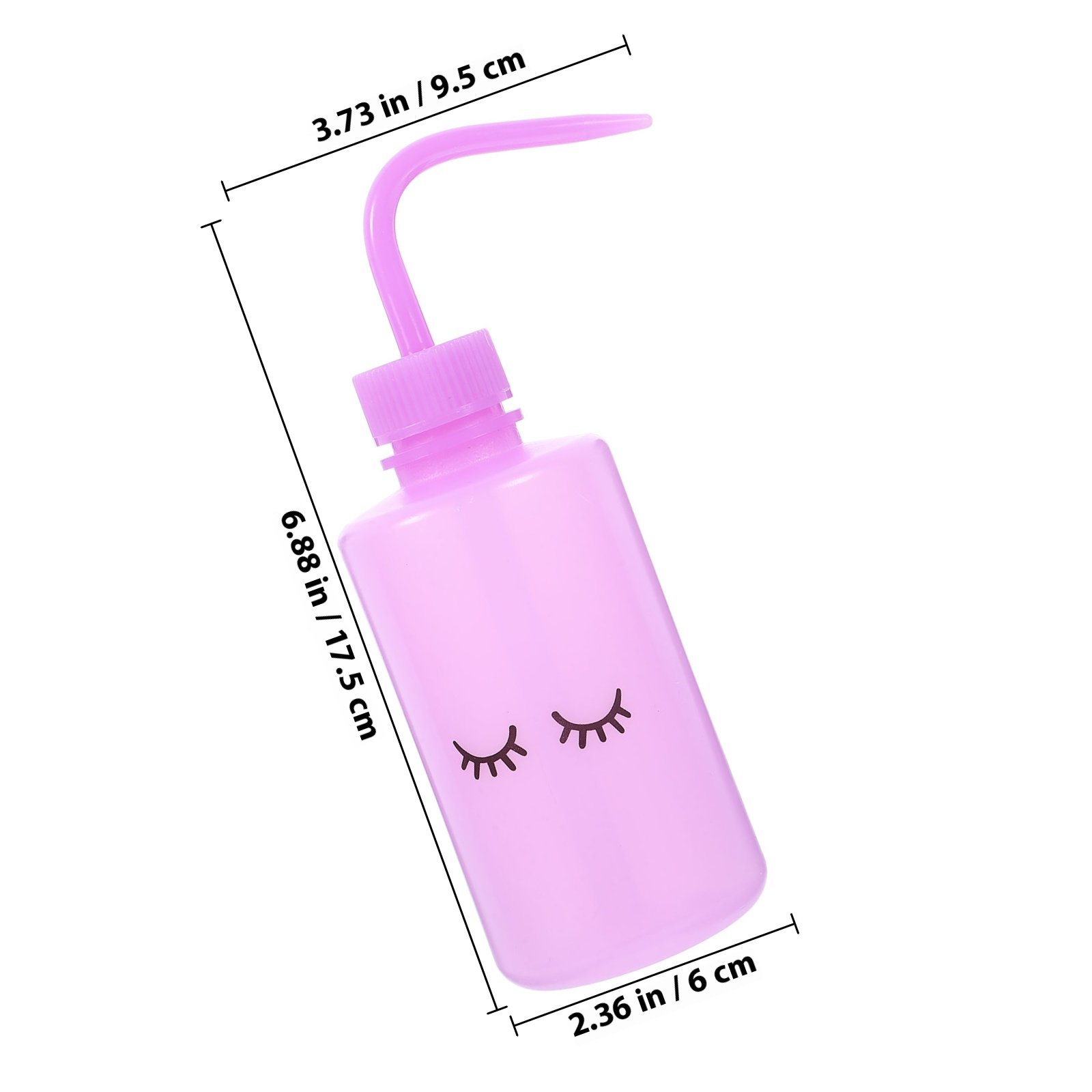 2 個のまつげ洗浄ボトルスクイーズボトルまつげクリーニングツ - Eyelash Extension Wash のレビューと価格
