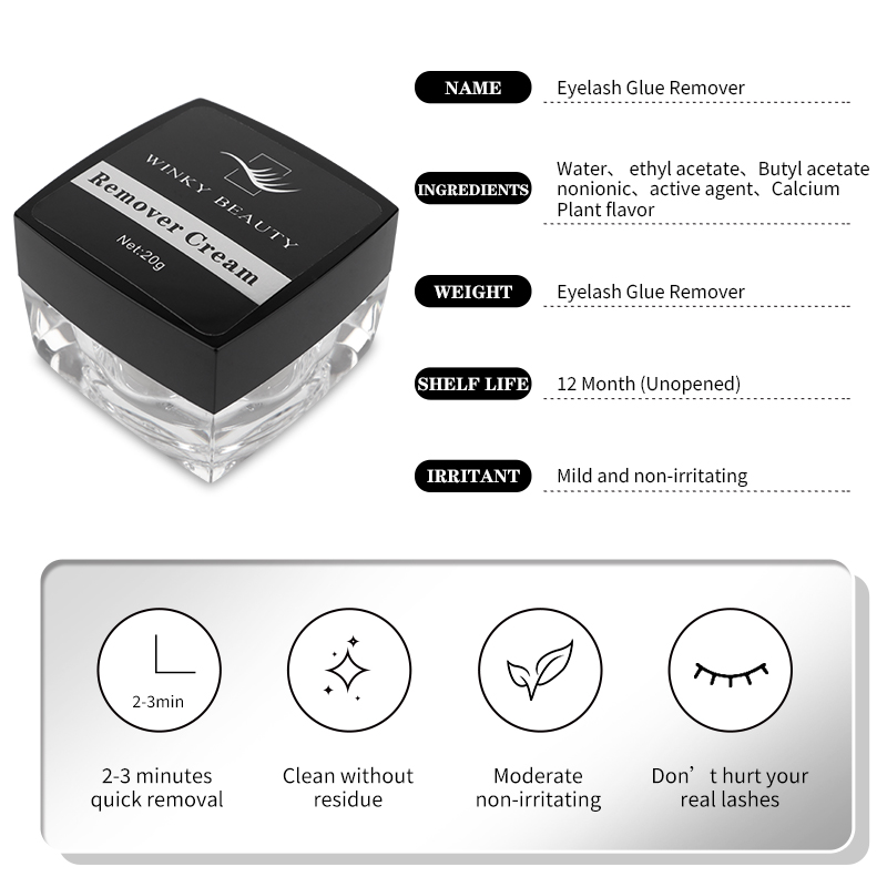 20 グラムまつげエクステンション接着剤リムーバー非刺激性速 - Eyelash Extension Eye Irritation のレビューと価格