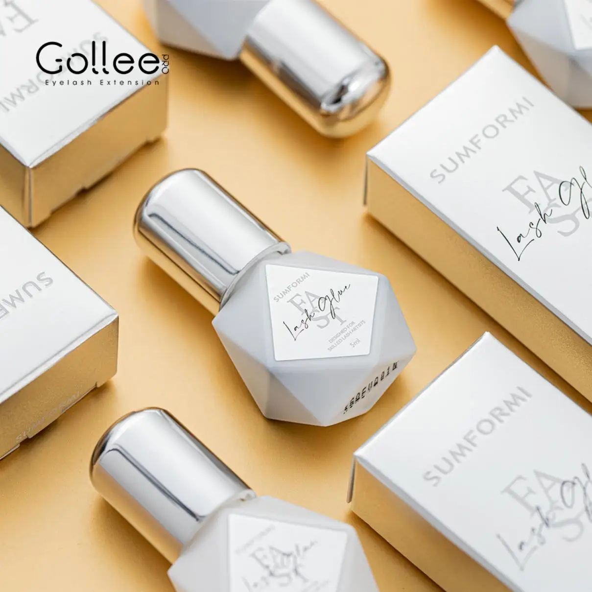 長持ちする効果のあるまつげ接着剤,速乾性,半永久的,つけまつ - Eyelash Extension Eye Irritation のレビューと価格