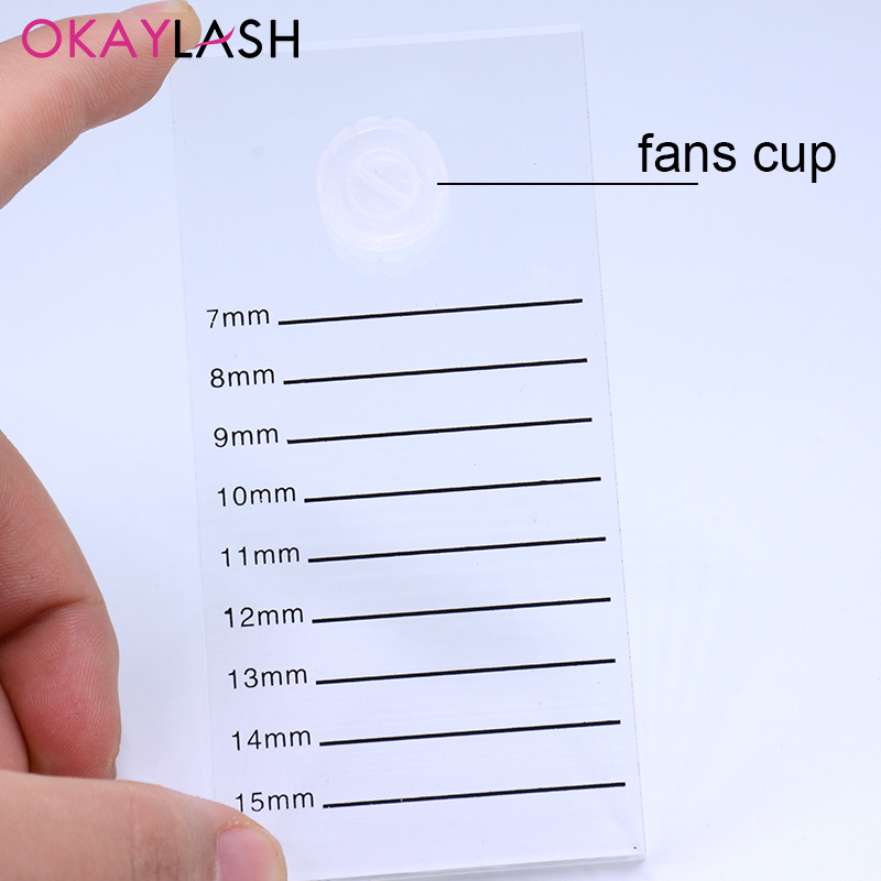 クリアクリスタルまつげエクステンションスケールボードマークパ - Eyelash Extension Menu のレビューと価格