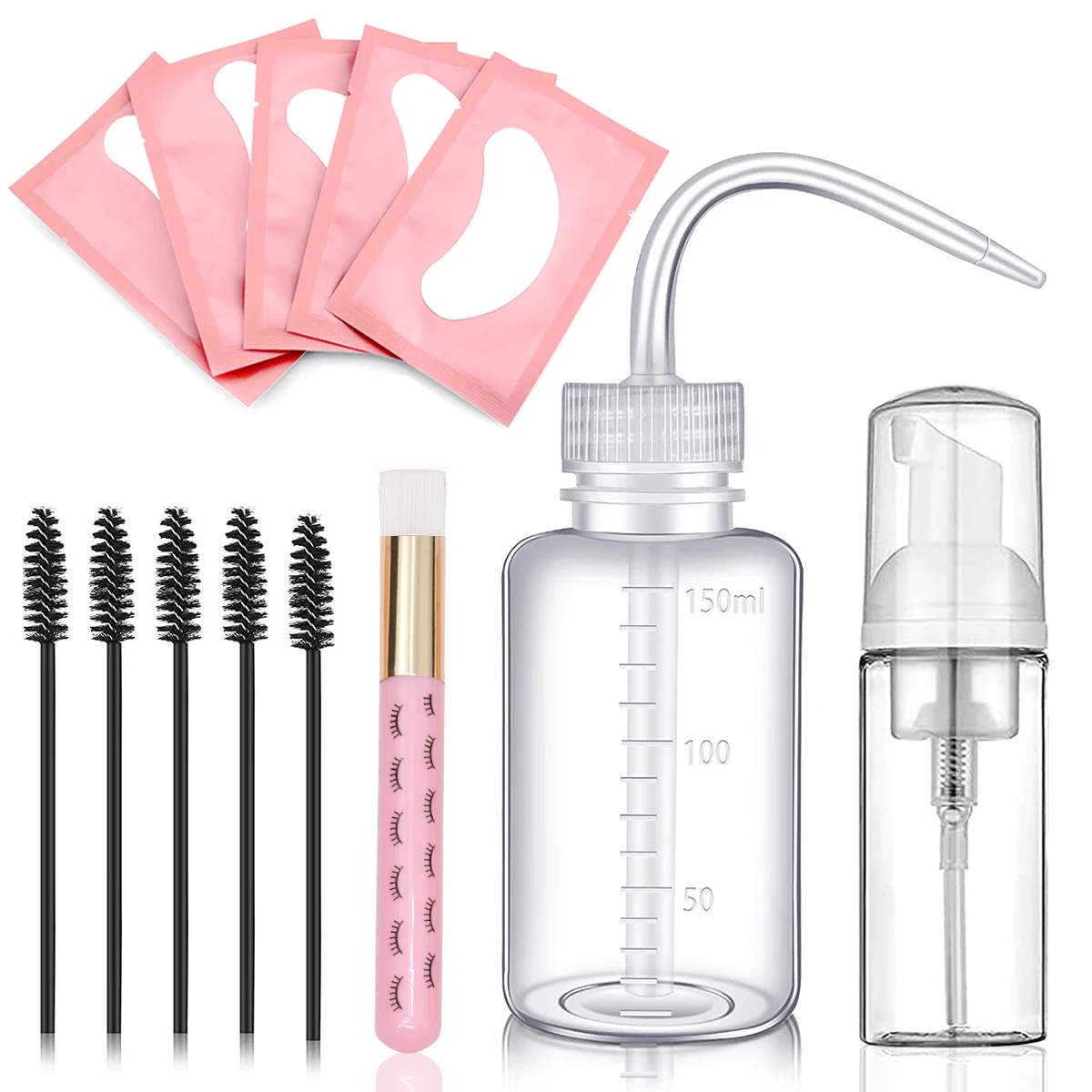 13 個まつげエクステンションクリーニングキット 5 in  - Eyelash Extension Wash のレビューと価格