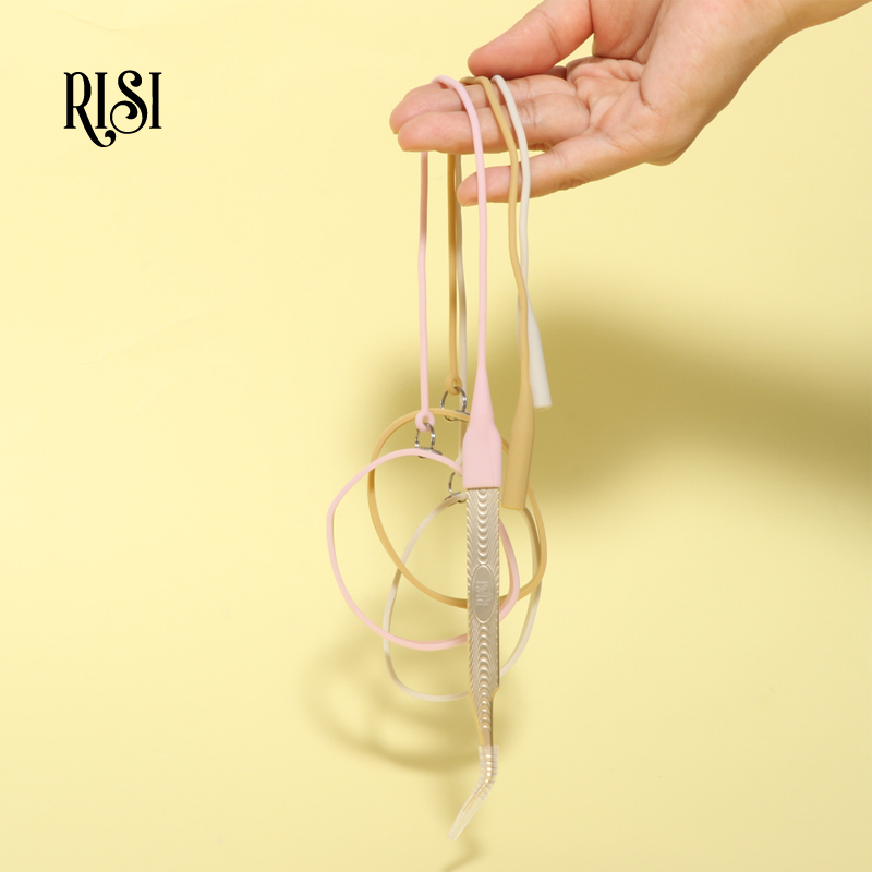 Risi-まつげピンセット,まつげエクステ用のシリコンつけま - Eyelash Extension Double Lash のレビューと価格